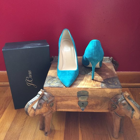 J. Crew Shoes - J. Crew Elsie Suede Pumps size 8.5